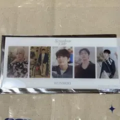 SEVENTEEN セブチカフェ 入場特典 ブックマーク ウォヌ