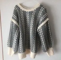 最終値下げ‼️レトロガール ニット