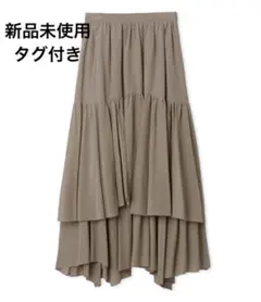 新品未使用タグ付きsnidelスナイデル イレヘムティアードボリュームスカート0