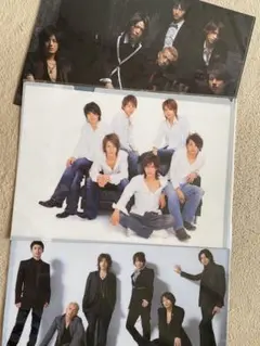 KAT-TUNファイル3枚　赤西仁　亀梨和也　上田竜也