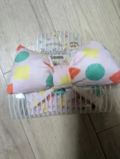 新品未開封クレヨンしんちゃんカラフルリボン型ヘアバンド