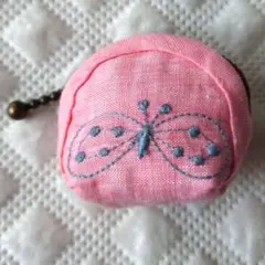 ミナペルホネン　choucho　ミニポーチ