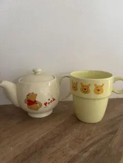 くまのプーさん ティーポット マグカップ セット　ディズニー