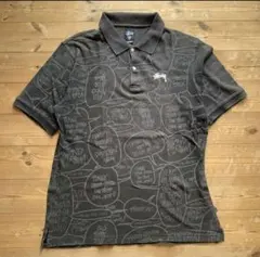 ⭐️ STUSSY ステューシー ⭐️ ポロシャツ 黒 XLのサムネイル