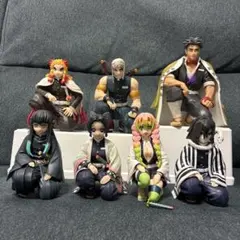 鬼滅の刃 ちょこのせフィギュア 7体セット まとめ売り 破損あり