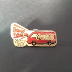 昭和 当時物 コカコーラ Coca-Cola ヨーヨーマスター ピンバッジ