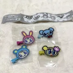 お値下げ♩ナルミヤキャラクターズ☆アクリル前髪クリップ4点セット