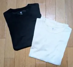 UNIQLO　エアリズムコットンクルーネックTシャツ