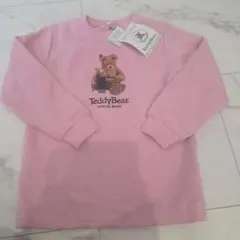 TeddyBear オフィシャルブランド キッズ トレーナー ピンク