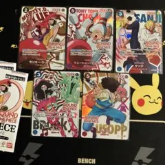 ワンピースカードゲーム ROUND ONE 5枚セットのサムネイル