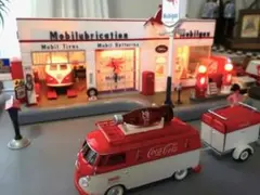 未使用❗1950s 1/24 コカ・コーラクリスマストラック　ダンバリィミント 2025年最新】コカコーラ ミニカー ダンバリーミントの人気