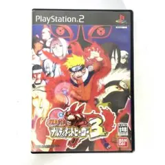 プレステ2 ps2 NARUTO ナルト ナルティメットヒーロー3 ゲームソフト