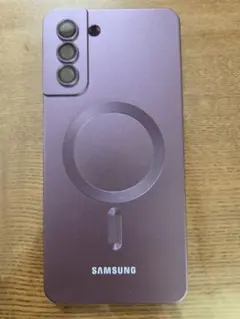 Samsung Galaxy S26+用 マグネット式スマホケース バイオレット