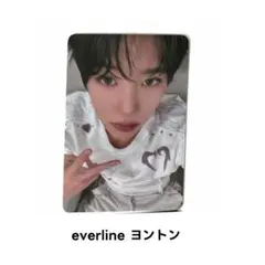 nctwish everline 特典　シオン　トレカ　ヨントン