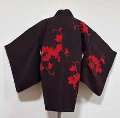 未使用◎濃い茶色◎着物羽織・長羽織・和装羽織
