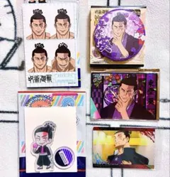 【匿名配送】 呪術廻戦 アクリルスタンド 缶バッジ カード 東堂葵 5点セット