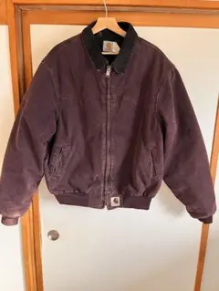 Carhartt サンタフェジャケット　XL バーガンディ　古着