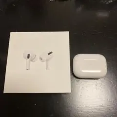 【ジャンク品】Apple AirPods Pro ワイヤレス充電ケース付 本体