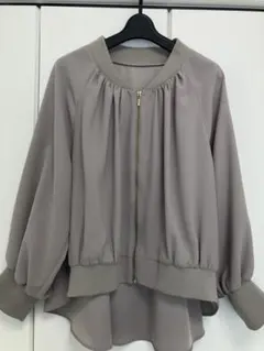 RADIATE 　ライトブルゾン　グレージュ