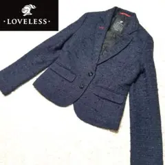 ツイード テーラードジャケット