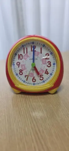 【動作確認済】KUMON スタディめざまし　子供向け時計 音声機能付き