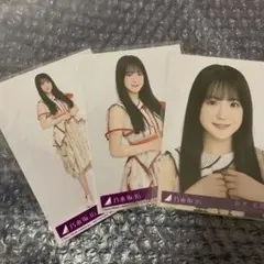乃木坂46 ビリヤニ 生写真 セミコンプ 3枚 鈴木佑捺