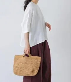 新品◇かぐれ◇リネンフレンチクルーネック《OFF》◇アーバンリサーチ