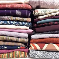 A格安 リメイク用　素材　 まとめ売り　着物　和服　計9点　アンティーク　子供 子ども着物 #アンティーク着物 #正絹 #和装 #和服 #古着着物