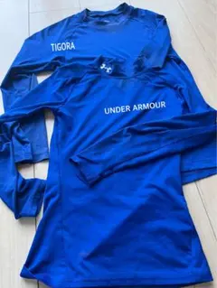 子供少年野球Mizuno ネイビー アンダーシャツ 8枚セット ベルトなし140