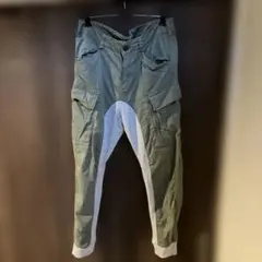 Desigual カーゴパンツ オリーブグリーン