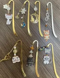 訳あり品含む※猫づくし 破格 ブックマーカー7点セット