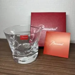 Baccarat クリスタル ロックグラス　約9cm