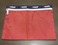 レスポートサック　ポーチ 赤