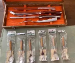 ☆彡　ELDANステンレス・ナイフセットとスプーンフォークセット　☆彡