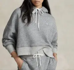 新作　RALPH LAUREN ラルフローレン　プルオーバー　クロップドフーディ