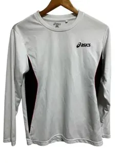 【美品】ASICS アシックス 長袖 Tシャツ Mサイズ スポーツウェア