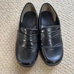 黒のキッズローファー20㎝