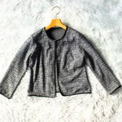 NATURAL BEAUTY BASIC ノーカラージャケット L