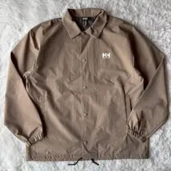 美品✨ヘリーハンセン アプトコーチジャケット ナイロン XL 機能性 ベージュ