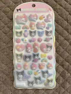 【正規品】コットンパフィーシール マイメロクロミ