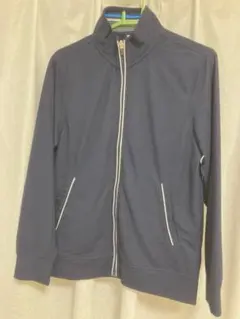 【新品】CLOTHES TRUCKネイビー ジップアップ ジャージのサムネイル