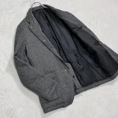 大高啓様　『セオリー』ダウンジャケット ヘリンボーン シルク混 ダブルジップ