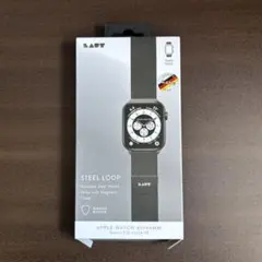 LAUT Apple Watch バンド STEEL LOOP 黒　42/44㍉