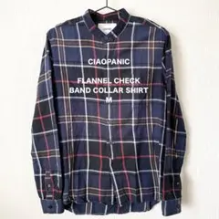 【CIAOPANIC】 チャオパニック ネルチェックシャツ 長袖 メンズ M