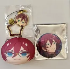 七種茨 缶バッジ おまんじゅうマスコット みにコレチャーム