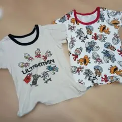 ウルトラマン　90センチ　肌着　半袖　2枚セット　保育園　着替えなど