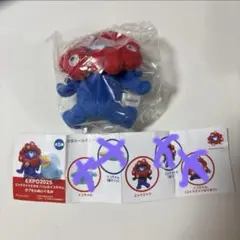 新品未使用 大阪万博 ミャクミャク カプセルトイ ぬいぐるみキーホルダー