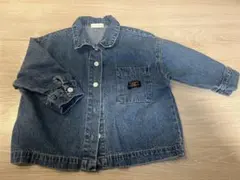 韓国子供服　デニムシャツ　xs