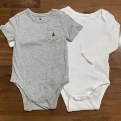 ベビーギャップ　18〜24months 半袖長袖ロンパースセット　肌着