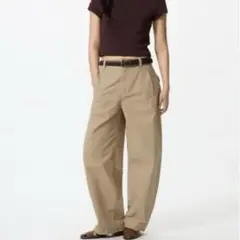 UNIQLO ジャージーバレルレッグパンツ